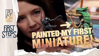 A Guide To Assembling And Painting Your First Miniature. Perfect for Beginners!