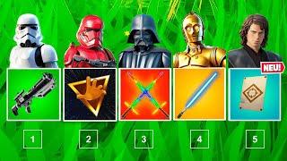 Die *ULTIMATIVE* ZUFÄLLIGE STAR WARS CHALLENGE in Fortnite Kapitel 5