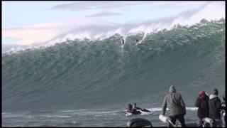 Jamie Mitchell at Belharra, France - Billabong XXL Big Wave Awards