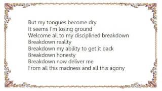 Collective Soul - Disciplined Breakdown Lyrics