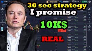 30 second pocket option strategy with high win rate best in 2024