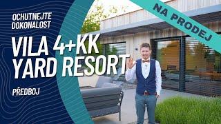 Videoprohlídka, vila na prodej, YARD Resort Předboj, Miroslav Unger