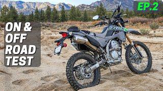 2024 Kawasaki KLX300 | First Ride Impressions On/Off Road (EP.2)