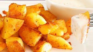 No oven, no frying, browned and crispy fried potatoes｜Simple healthy potato recipe