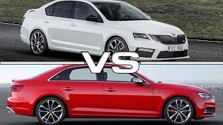 2017 Skoda Octavia RS vs 2017 Audi S4