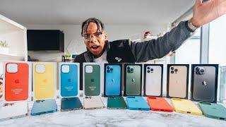 Testing Out All iPhone 13 Pro Spring Silicone Cases - With All iPhone 13 Pro Colors