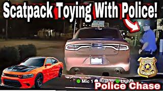 Scatpack Makes ARKANSAS Police Look STUPID In This Insane Police Chase! Can He Get Away?