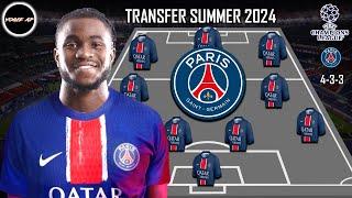 PSG PREDICTIONS STARTING LINEUP FEAT TRANSFER ADEMOLA LOOKMAN | TRANSFER SUMMER 2024