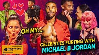 Female Celebrities Flirting and Drooling Over Michael B Jordan