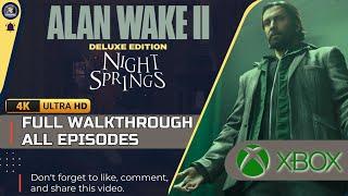 Alan Wake 2 DLC Night Springs Full Walkthrough + Achievements