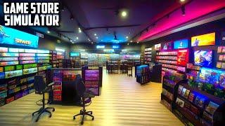 Opening A Gaming Store | Game Store Simulator | First Look