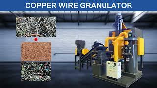What is an e-waste recycling plant? Aluminum and Copper wire recycling machine