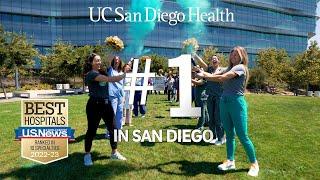 UC San Diego Health Ranks #1 in San Diego by U.S. News & World Report