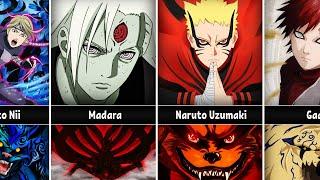 Jinchuriki and their Tailed Beasts in Naruto & Boruto