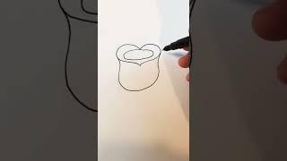 Draw rose tutorial #shorts