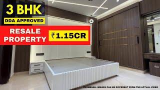 Freehold, DDA Approved 3 BHK Independent floor in Dwarka Sector 8, New Delhi | Resale Flats #3bhk