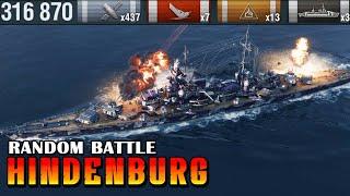 ¡Hindenburg irrompible!  7 sumideros y más de 300k DMG - ¡Control total del campo de batalla!