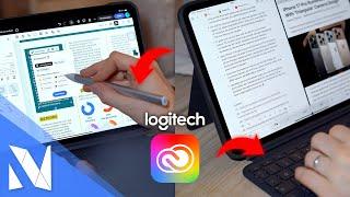 Hole MEHR aus dem iPad Pro heraus! - Logitech Combo Touch + Adobe Apps  | Nils-Hendrik Welk