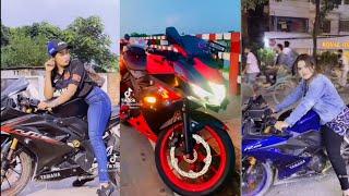 Bagladeshi lady biker new bike riding videos 2021.বাংলাদেশি মেয়ে বাইকার দের অস্থির টিকটক |