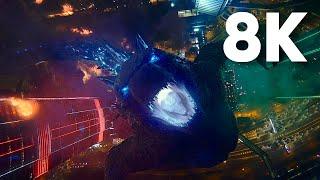 Godzilla Blows a Hole to Hollow Earth | Godzilla vs. Kong (2021) [8K Upscale]