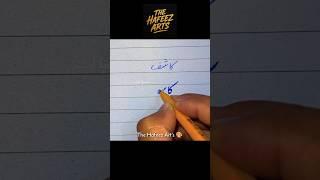 "Kashif" Name Tutorial. ️ #arabic #art #signature #calligraphy #artist