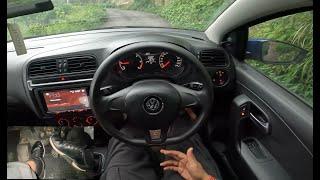 Tutorial on how to drive in hilly areas in my Ameo diesel MT. POV and footwork video. Part 2