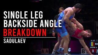 Sadulaev Backside Angle SIngle Leg Finishes