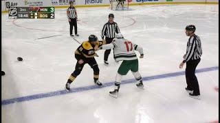 Trent Frederic vs. Marcus Foligno 1/6/22