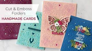 Cut & Emboss Folders Cards