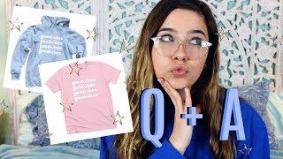 Q&A + MERCH?!