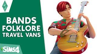 TRAVEL VANS, BANDS, FAIRY FLOWER FIELD | Sims 4 Discussion