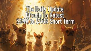 The Daily Update - Bitcoin To Retest $64K to $66K Short Term