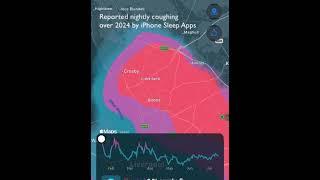 Reported Nightly Coughing in South Sefton and Bootle during 2024