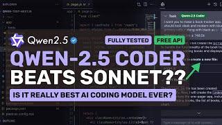 Qwen-2.5 Coder (32B) + Cline & Aider + Free API : This NEW AI Coding Model BEATS Claude 3.5 Sonnet!?