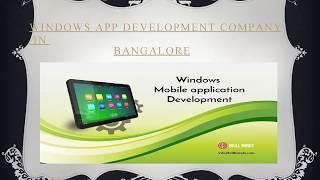 Windows Mobile Application Development in Bangalore - BRILLMINDZ