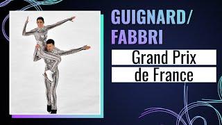 GUIGNARD / FABBRI (ITA) | Ice Dance Free Dance | Grand Prix de France 2024 | #GPFigure