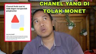 PENYEBAB CHANNEL YANG DI TOLAK MONETISASI ⁉️ CARA AGAR DI TRIMA JADI PATNER YOUTUBE 