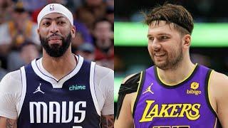 MAVS TRADE LUKA DONCIC TO LAKERS FOR ANTHONY DAVIS