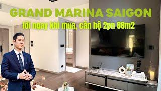 Grand Marina Saigon - Lời Ngay Khi Mua Căn Hộ 88m2 2PN 2WC Full Nội Thất