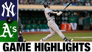 Yankees vs. Athletics Game Highlights (8/26/21) | MLB Highlights