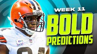 4 BOLD Fantasy Football Predictions | NFL Week 11 Picks (2024)