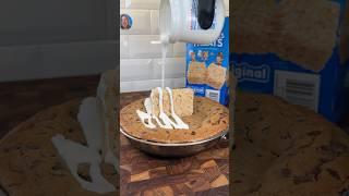 Rice Krispies Treats cookie pie  #shorts