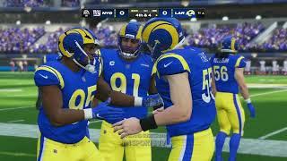 New York Giants vs. Los Angeles Rams | Offseason Game | Week 4 | Madden NFL 25