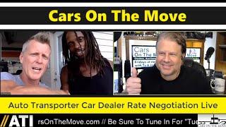 Auto Transporter Car Dealer Rate Negotiation Live At The Auto Auction