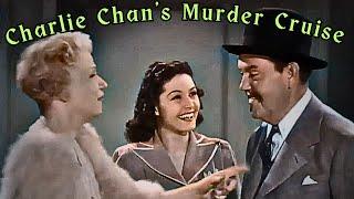 Charlie Chan's Murder Cruise (1940) | colorized