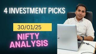 Top 4 Investment Picks | 30/01/25 | swing stocks for tomorrow | intraday stocks tomorrow