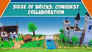 "Siege of Bricks: Conquest" Collaboration with @EdgeofBricks | Lego Castle MOC | Targi Hobby 2022