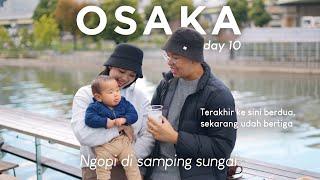 JAPAN TRAVEL VLOG | Ngopi di samping sungai, Kuliner Udon & Ramen di Osaka