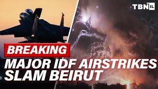 BREAKING: IDF Airstrikes SLAM Hezbollah In Beirut; Saudi Prince CONDEMNS Israel | TBN Israel