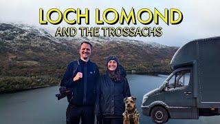 LOCH LOMOND BY CAMPERVAN | Winter Vanlife in Scotland